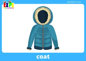 Winter Clothes With Words Flashcards View Online or Free PDF Download